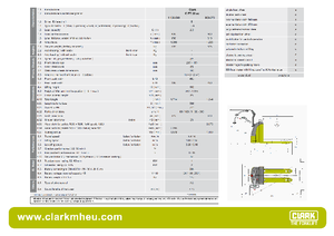 Transpaleta elec. de conductor acompañante Clark CPT 20 ac