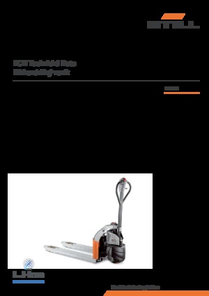 Transpaleta elec. de conductor acompañante Still ECH 12