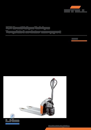 Transpaleta elec. de conductor acompañante Still ECH 12