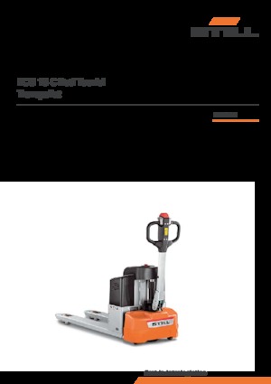 Transpaleta elec. de conductor acompañante Still ECU 15 C