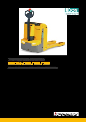 Transpaleta elec. de conductor acompañante Jungheinrich EJE 114