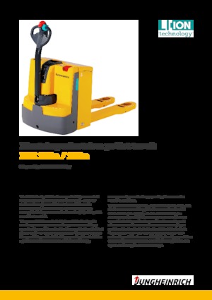 Transpaleta elec. de conductor acompañante Jungheinrich EJE 120n