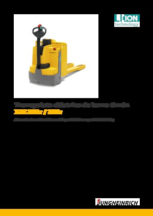 Transpaleta elec. de conductor acompañante Jungheinrich EJE 220r