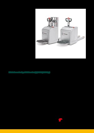 Transpaleta elec. de conductor acompañante Jungheinrich EJE i25