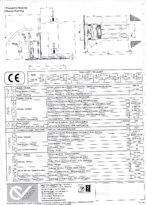 Transpaleta elec. de conductor acompañante CVitalia ESG 16