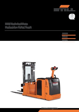 Transpaleta elec. de conductor acompañante Still EXG 10