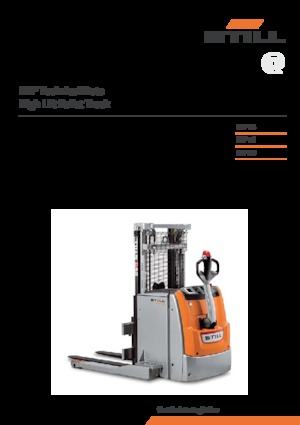 Transpaleta elec. de conductor acompañante Still EXP 14