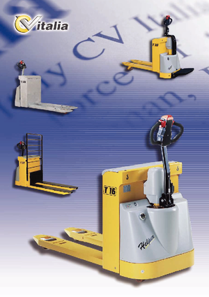 Transpaleta elec. de conductor acompañante CVitalia Helper T 18