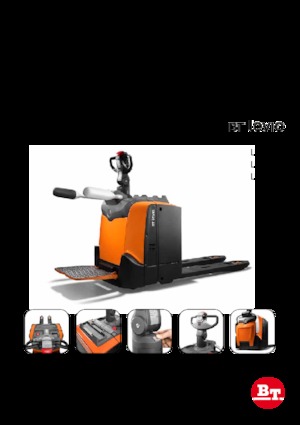 Transpaleta elec. de conductor acompañante BT LPE 200