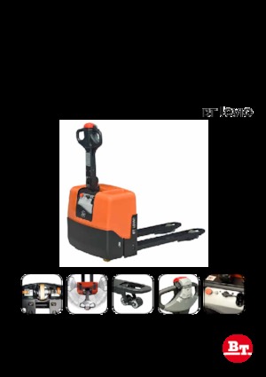 Transpaleta elec. de conductor acompañante BT LWE 130