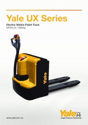 Transpaleta elec. de conductor acompañante Yale MP20KUX