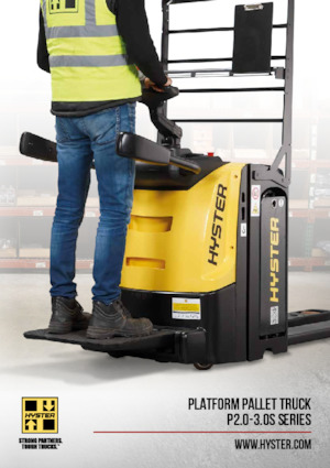 Transpaletas con plataforma elevadora Hyster P2.0S (BIGA) 