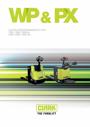 Transpaleta elec. de conductor acompañante Clark PPFXS 20