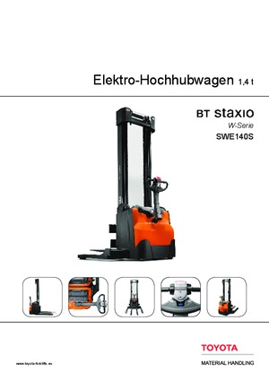 Apiladores de pie BT SWE 140 S