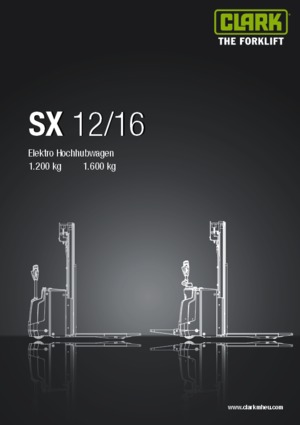 Apiladores de pie Clark SX 12