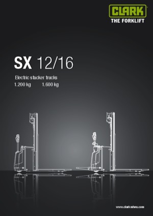 Apiladores de pie Clark SX 12