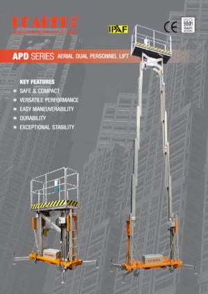 Plataformas verticales Leader APD 35
