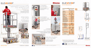 Plataformas verticales Faraone Elevah 50 F