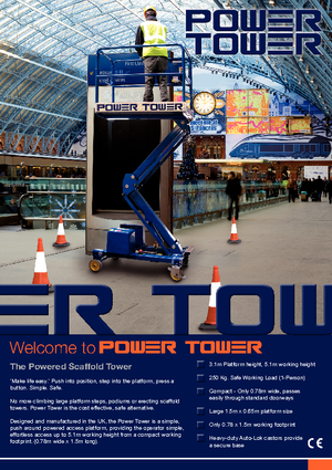 Plataformas verticales Power Towers Power Tower