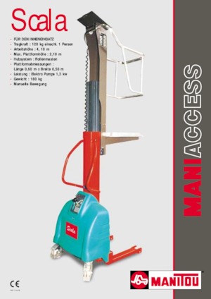 Plataformas verticales Manitou Scala