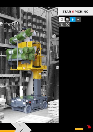 Plataformas verticales Haulotte Star 6 Picking