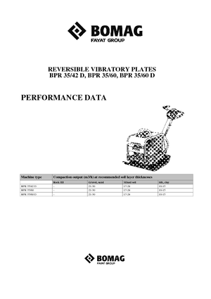 Planchas vibratorias reversibles Bomag BPR 35/60