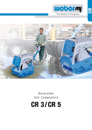 Planchas vibratorias reversibles weber mt CR 5 Hd