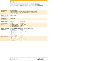 Grupos electrógenos, gasolina GenSet MG 7/5 I-HE