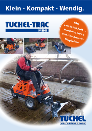 Vehículos municipales multiuso a gasolina Tuchel Mini H8