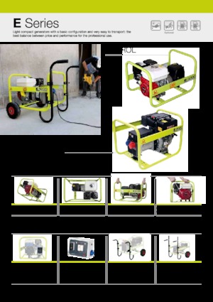 Grupos electrógenos, gasolina PRAMAC Lifter E 8000
