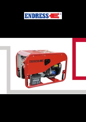 Grupos electrógenos, gasolina Endress ESE 1306 DHG-GT ES ISO Duplex