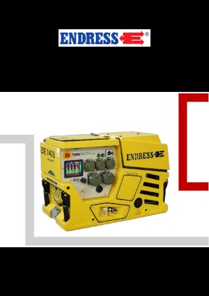 Grupos electrógenos, gasolina Endress ESE 1408 DBG ES DIN Super Silent Plus