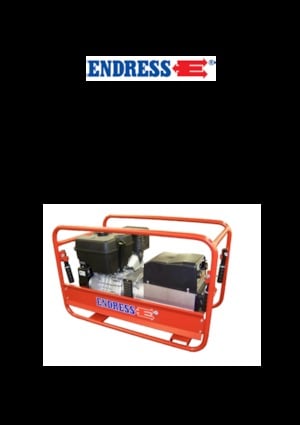 Grupos electrógenos, gasolina Endress ESE 404 SHS-AC / 30-180 A