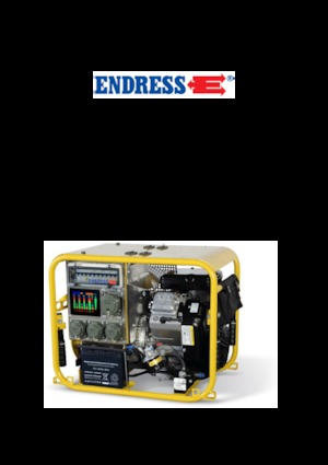 Grupos electrógenos, gasolina Endress ESE 604 DBG ES DIN