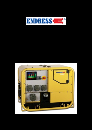 Grupos electrógenos, gasolina Endress ESE 957 DBG ES DIN Super Silent
