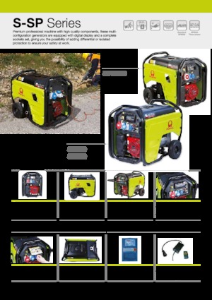 Grupos electrógenos, gasolina PRAMAC Lifter S 5000