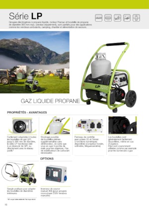 Grupos electrógenos, gasolina PRAMAC Lifter SP 8000