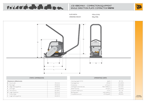 Planchas vibratorias de una dirección Vibromax VMF 90
