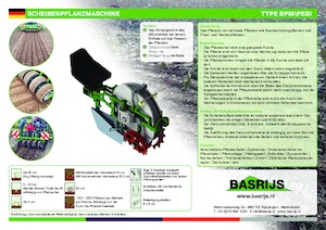 Máquinas de plantar Basrijs Disc planter 560