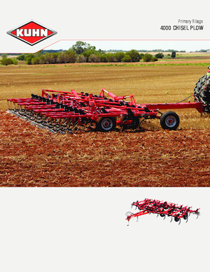 Gradas de disco -gancho Kuhn Krause 4000-33