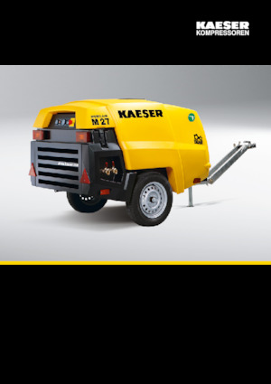 Compresores Portátiles - Diesel, Eléctr., Gasolina Kaeser Mobilair M 31E/10 bar 
