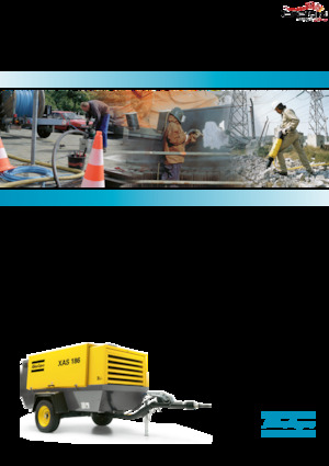 Compresores Portátiles - Diesel, Eléctr., Gasolina Atlas Copco XAHS 186 Dd