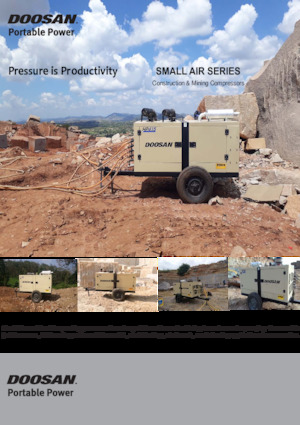 Compresores Portátiles - Diesel, Eléctr., Gasolina Doosan P250