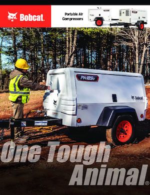 Compresores Portátiles - Diesel, Eléctr., Gasolina Bobcat PA185V