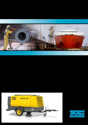 Compresores Portátiles - Diesel, Eléctr., Gasolina Atlas Copco XATS 377 CD