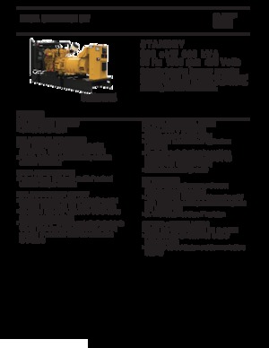 Grupos electrógenos diesel Caterpillar C18-660