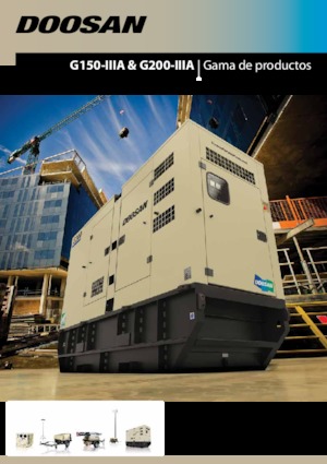 Grupos electrógenos diesel Doosan G200-IIIA 