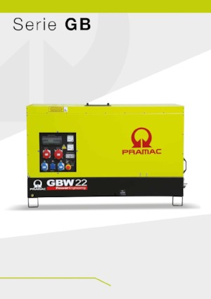 Grupos electrógenos diesel PRAMAC Lifter GBW 15y
