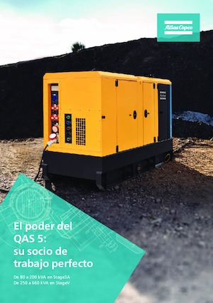 Grupos electrógenos diesel Atlas Copco QAS 5 80