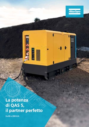Grupos electrógenos diesel Atlas Copco QAS 5 80